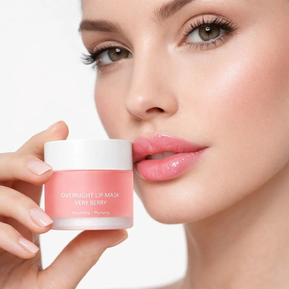 Maschera Labbra Notturna - ripara labbra secche e screpolate.